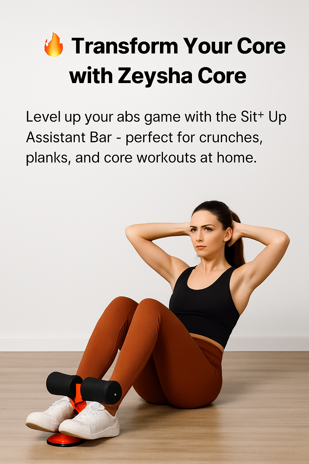 ZeyshaCore™ Sit-Up Pro Bar Your Personal Home Gym – Sculpt Abs, Tone Muscles & Stay Fit